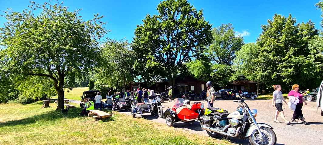 Gespannfahrer Thüringen 2025 Motorradtour für Behinderte Kinder und Senioren