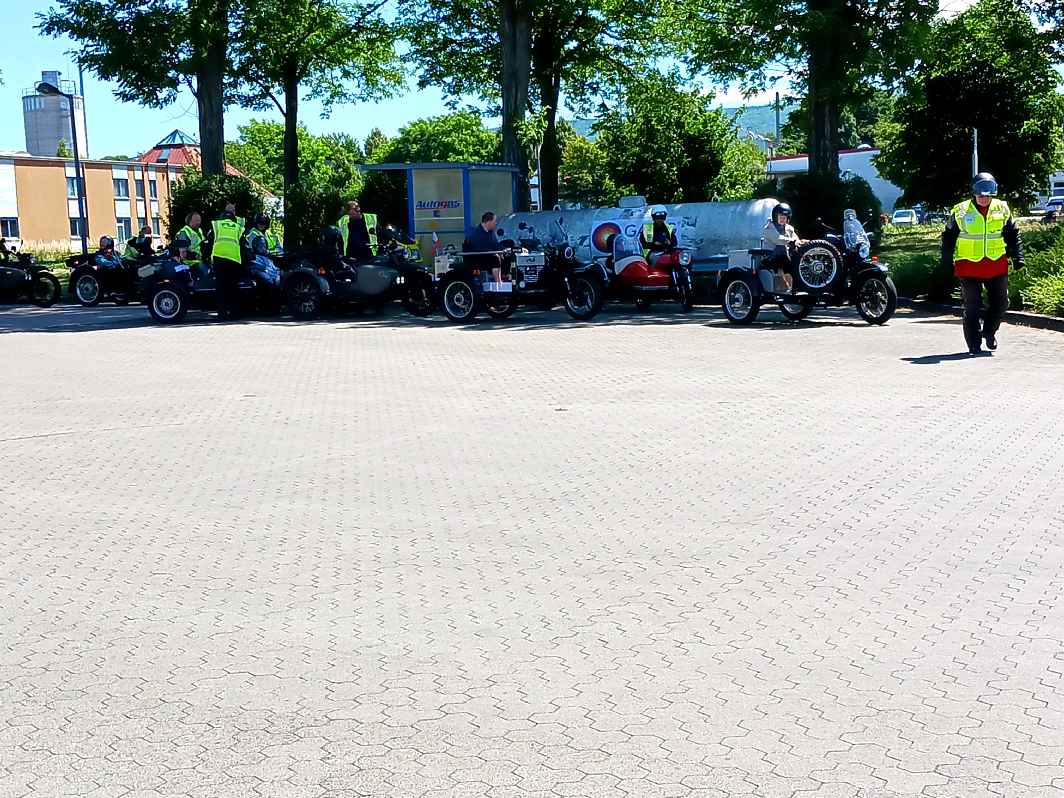 Gespannfahrer Thüringen 2025 Motorradtour für Behinderte Kinder und Senioren
