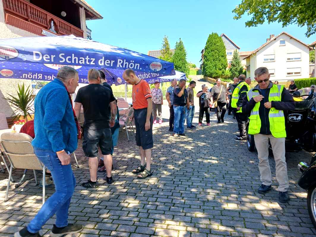 Gespannfahrer Thüringen 2025 Motorradtour für Behinderte Kinder und Senioren