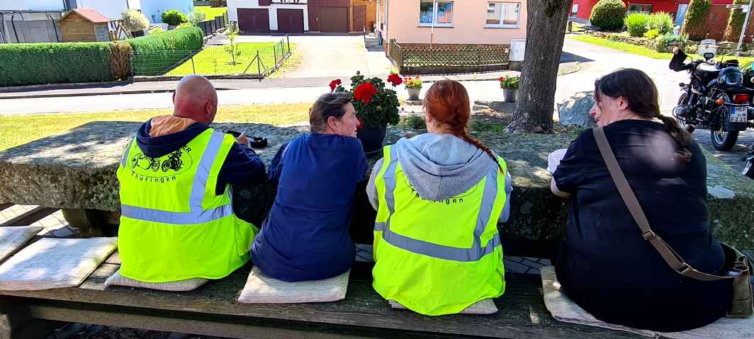 Gespannfahrer Thüringen 2025 Motorradtour für Behinderte Kinder und Senioren