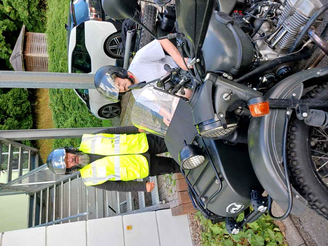 Gespannfahrer Thüringen 2025 Rundfahren mit Motorrad Seitenwagen