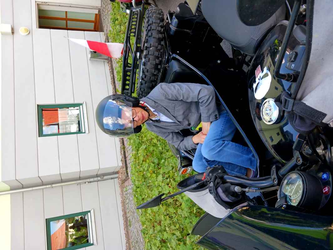 Gespannfahrer Thüringen 2025 Rundfahren mit Motorrad Seitenwagen