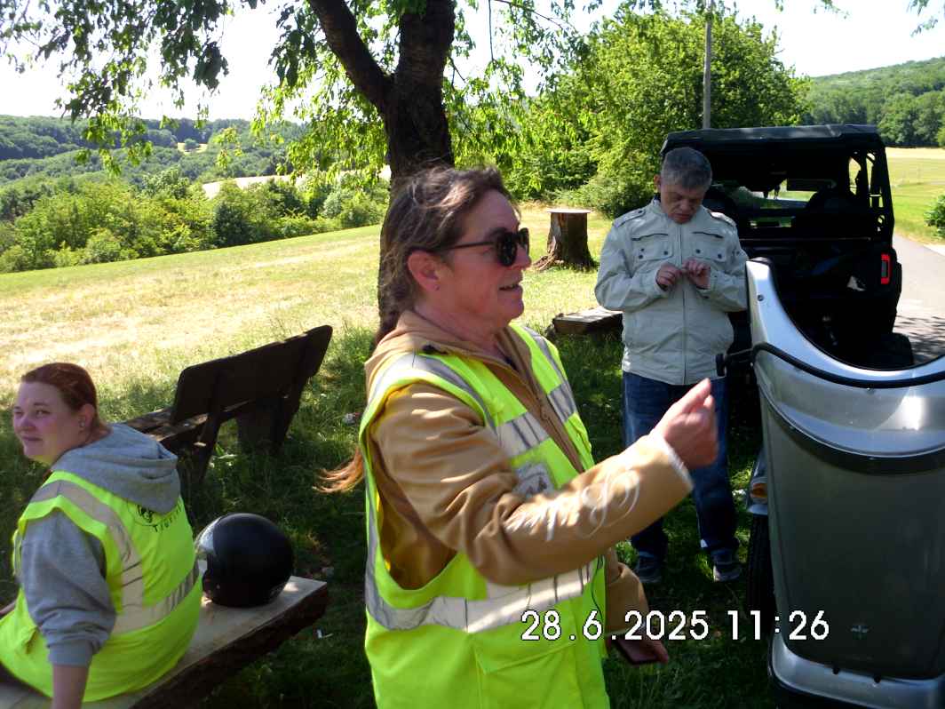 Gespannfahrer Thüringen 2025 Motorradtour für Behinderte Kinder und Senioren