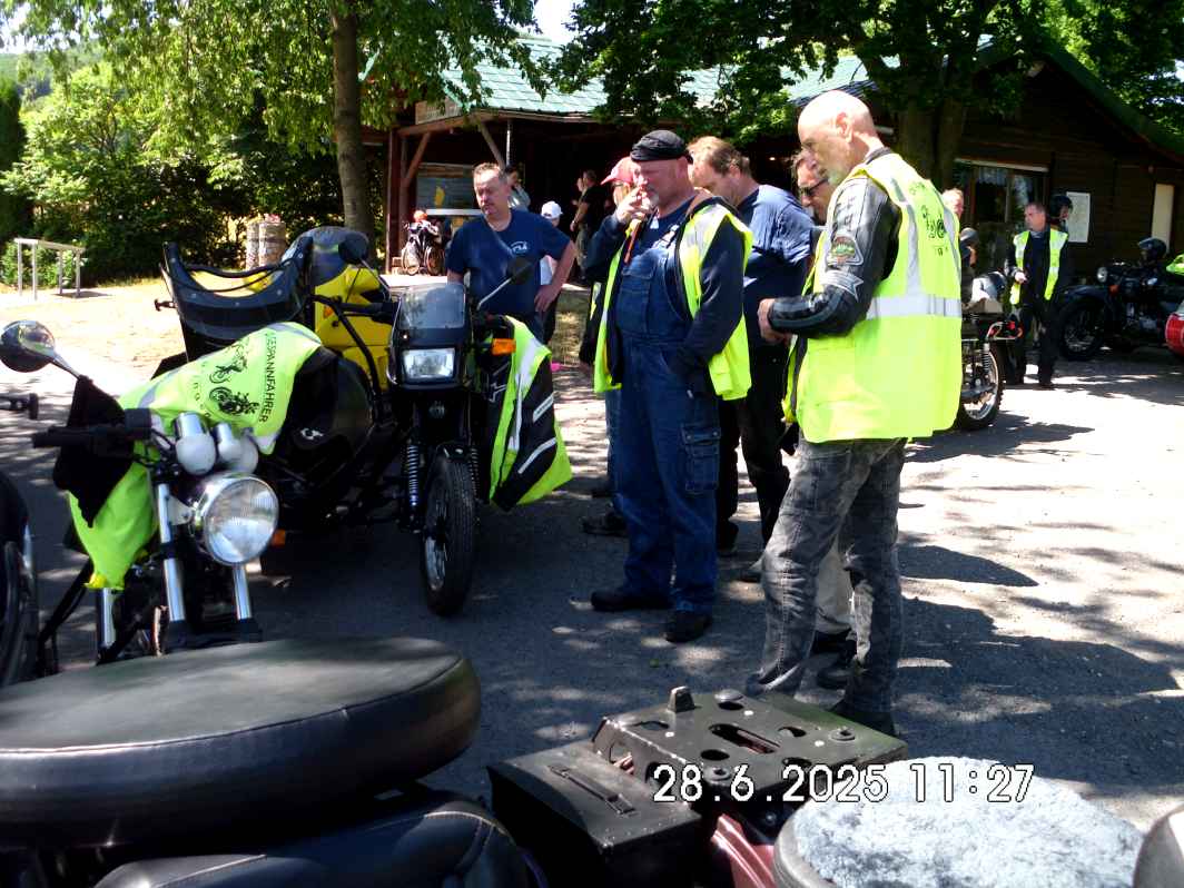Gespannfahrer Thüringen 2025 Motorradtour für Behinderte Kinder und Senioren