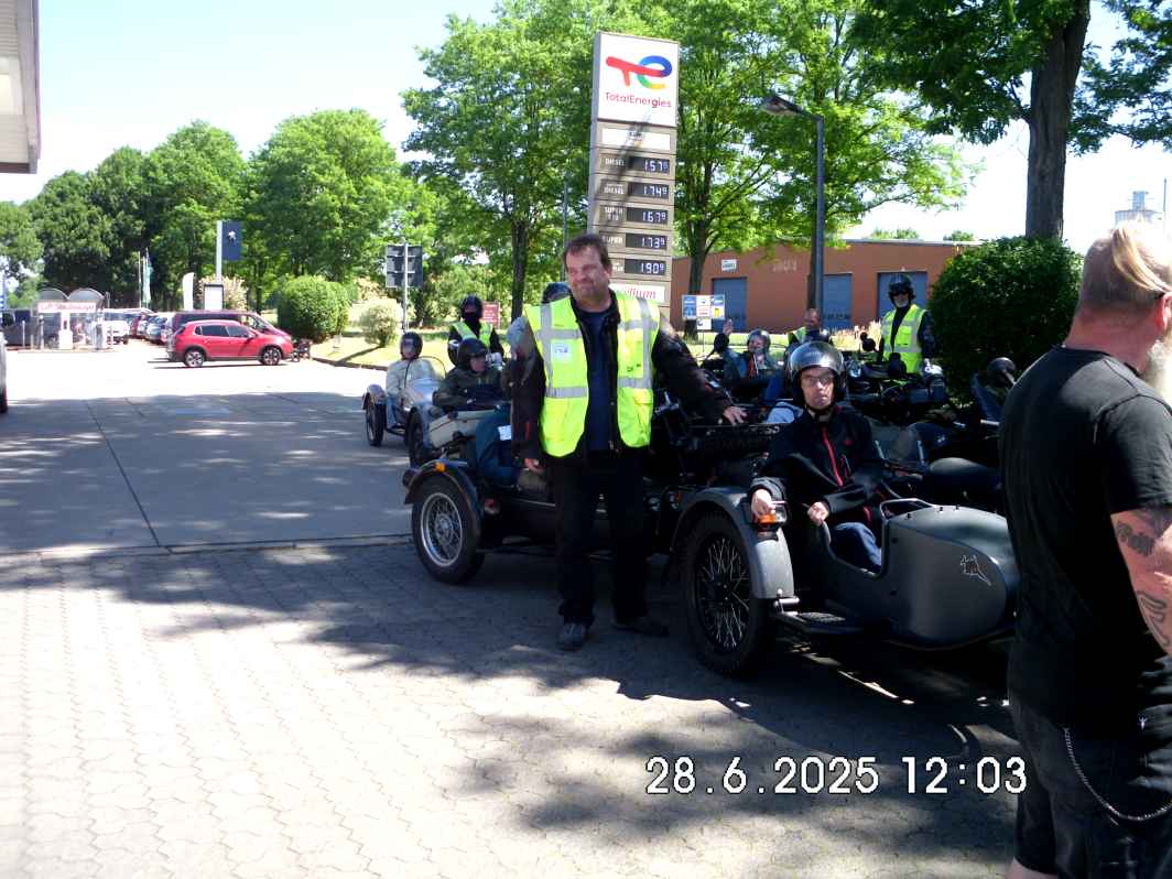 Gespannfahrer Thüringen 2025 Motorradtour für Behinderte Kinder und Senioren