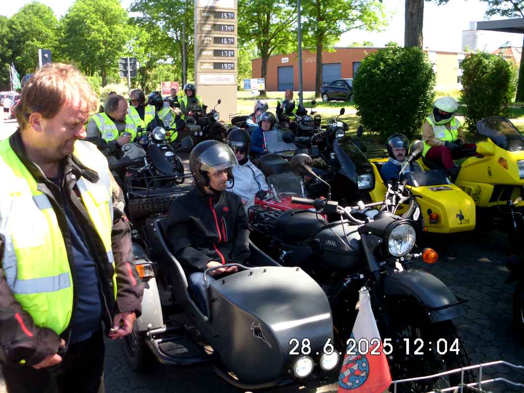 Gespannfahrer Thüringen 2025 Motorradtour für Behinderte Kinder und Senioren