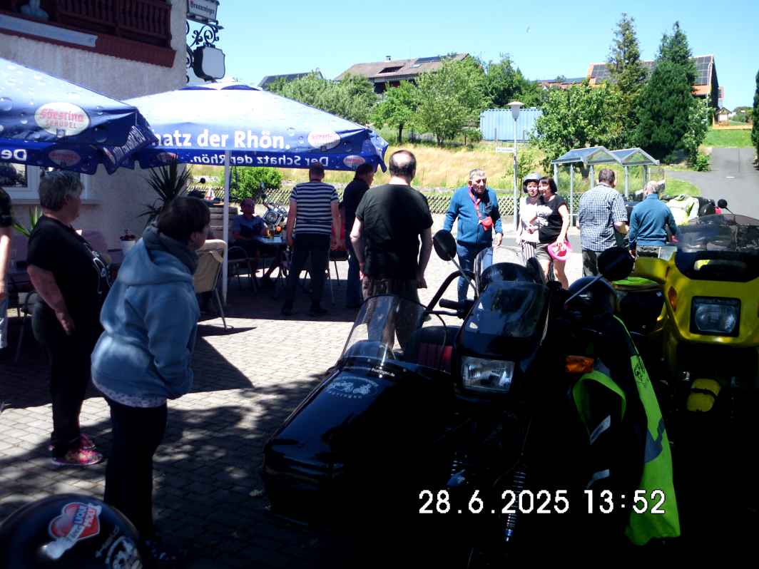 Gespannfahrer Thüringen 2025 Motorradtour für Behinderte Kinder und Senioren
