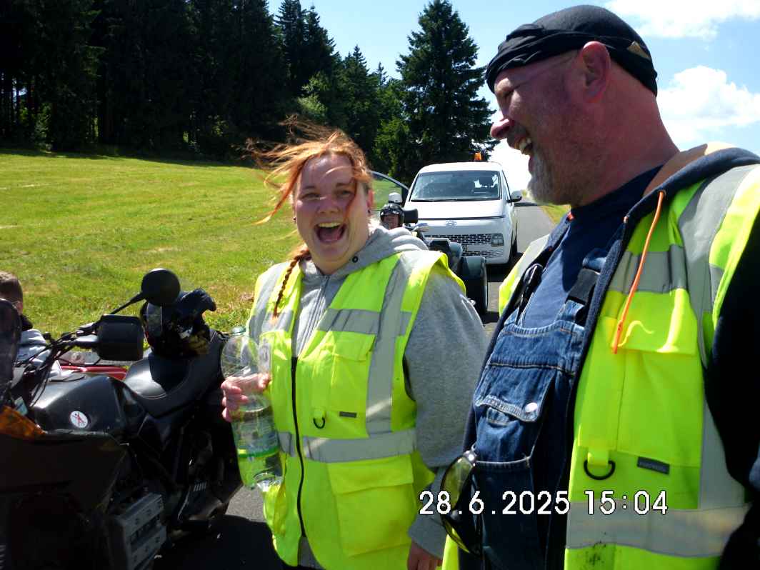 Gespannfahrer Thüringen 2025 Motorradtour für Behinderte Kinder und Senioren