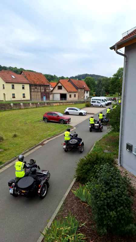 Gespannfahrer Thüringen 2025 Tagestour Quittelsdorf